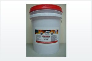 Bucket of F10E interior fire coating