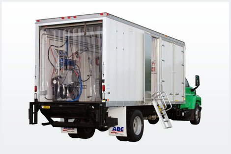 Custom spray foam rig